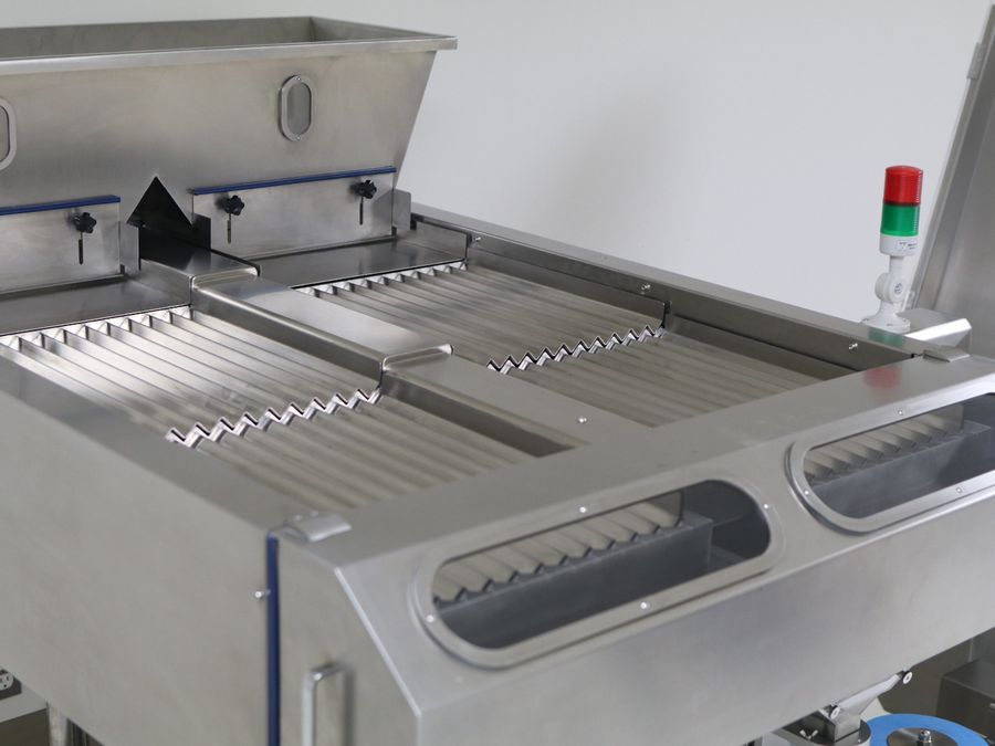 Bandeja de conteo de la contadora electrónica